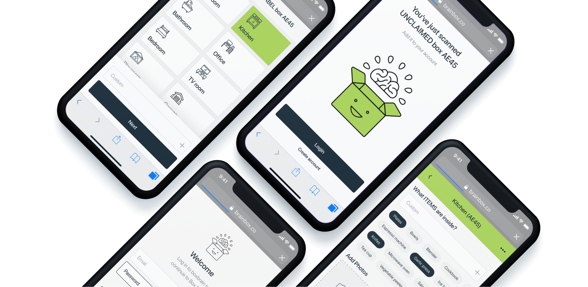 Boxbrain mobile web application pack smarter progressive web app screens